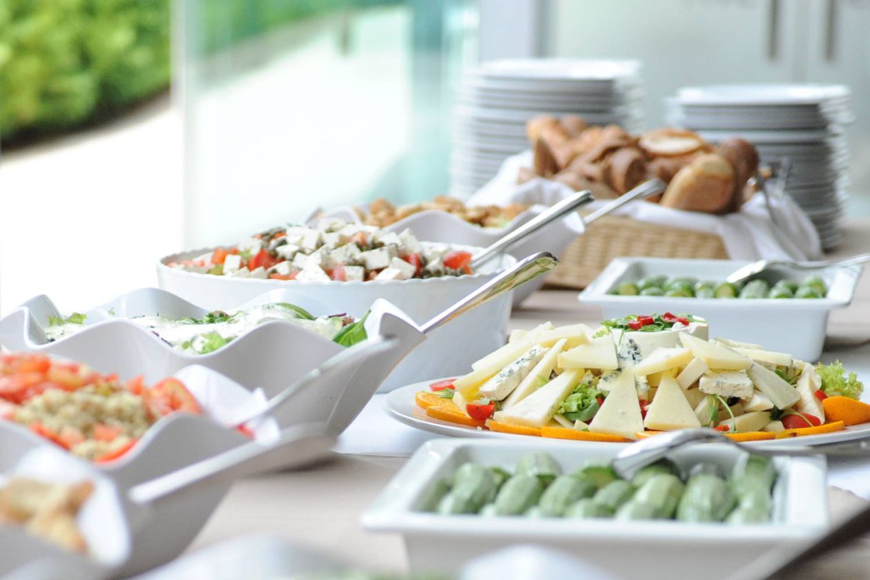 Μενού βάπτισης μπουφέ